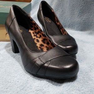 Clarks Bendables Heel Black Size 7.5